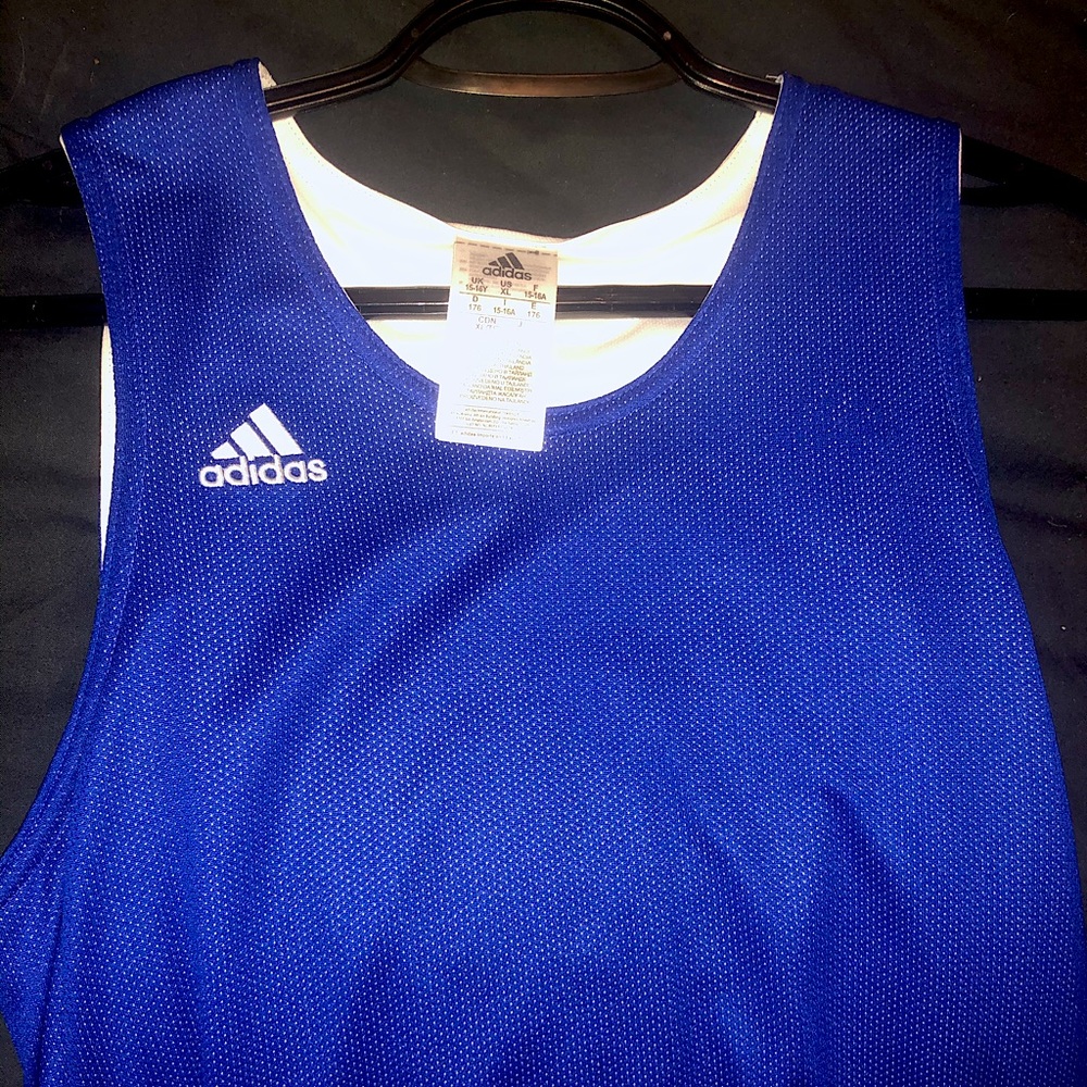 Reversible adidas jersey